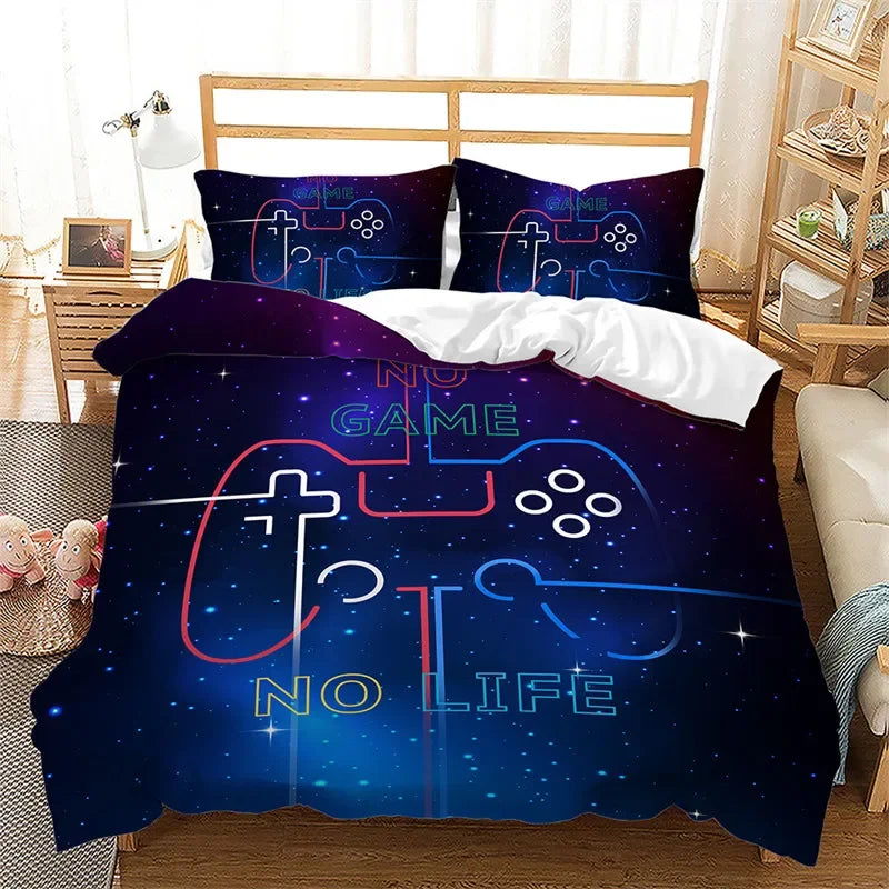 Gamepad 3D Gaming Bedding Set