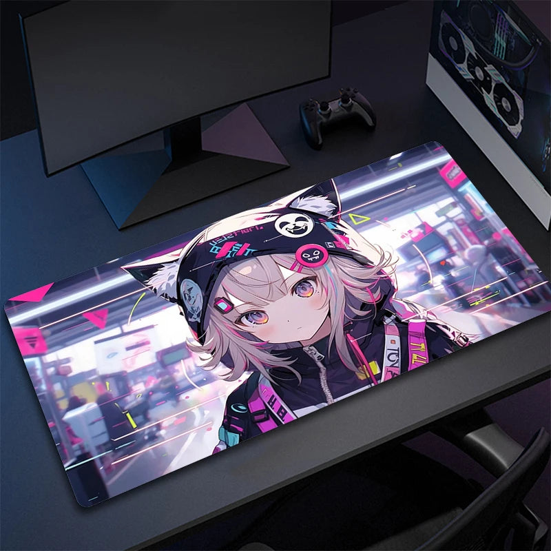 Kawaii Anime Gaming Mousepad