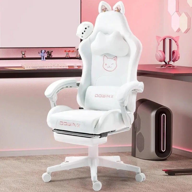 Cute Cat-Ear Gaming Chair