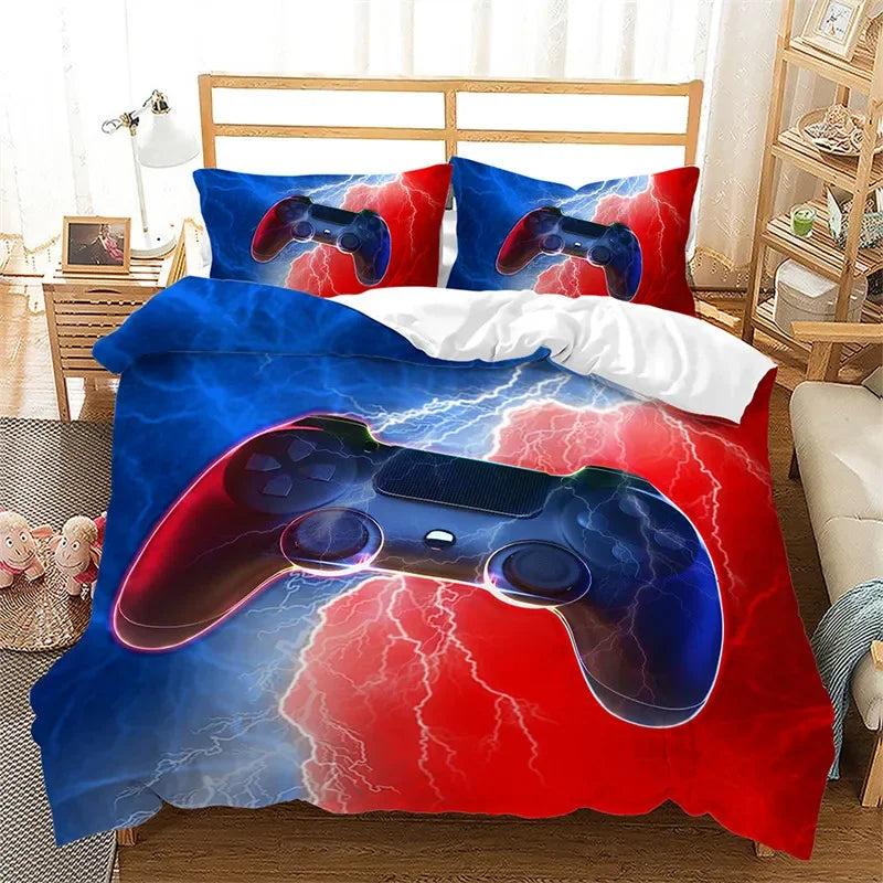 Gamepad 3D Gaming Bedding Set