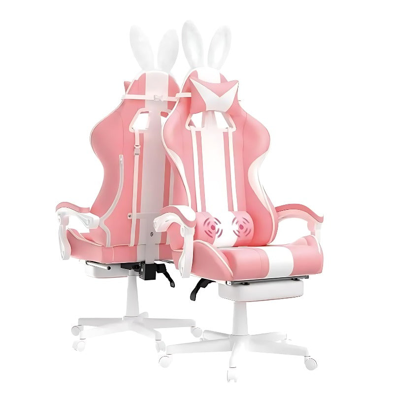 Bunny-Eared Kawaii Gaming Chair