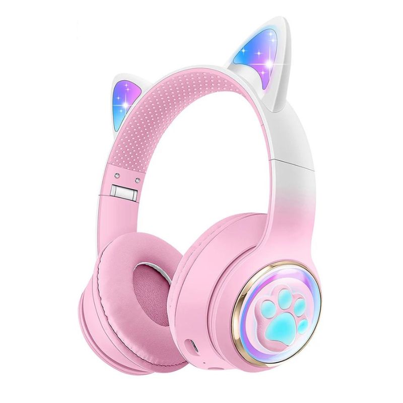 RGB Cat Ear Gaming Headphones